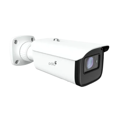 4 Megapixel Network Bullet Camera (PLC 424M AU IR5 PM) (PLC 424M AU IR5 PM) — Pollo Security, available from StrixLink Lahore