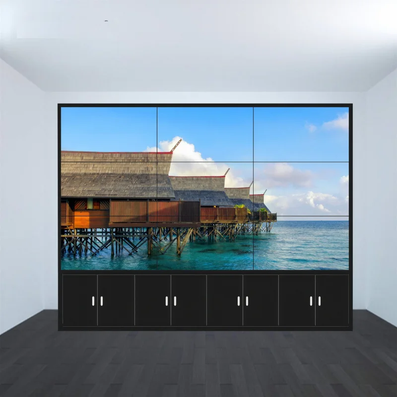 55-inch FHD LED-DID Splicing Video Wall 3.5mm Bezel (PLD-55PJ035P-LED-B) — product view 4