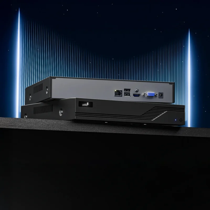 5 Megapixel 16 Channel NVR with 1 HDD Slot (PLC 5516 H1 PM) — product view 2