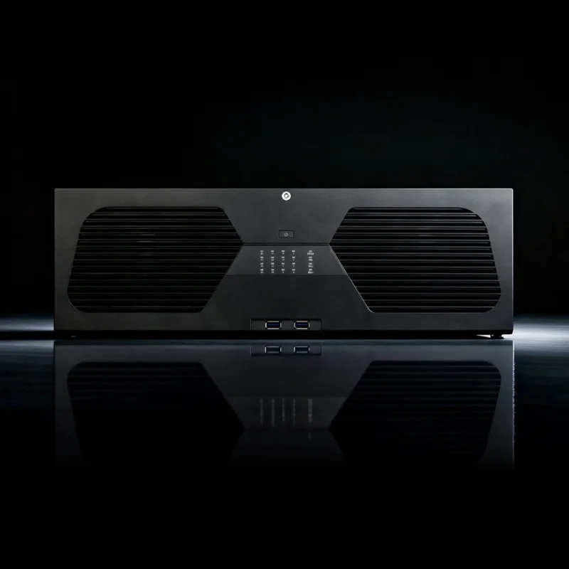 16 Megapixel 128 Channel 8K NVR with 16 HDD Slots (PLC 516128 H16 PM 8K) — product view 2