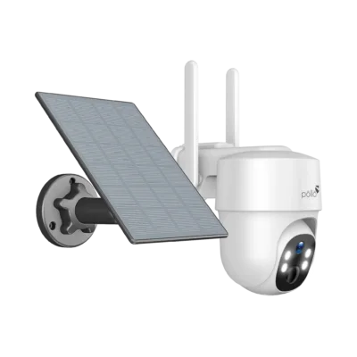 Guardian Shield 4G - 3MP Solar Powered 4G Outdoor PT Camera (PLC-304-TB-4G) — Pollo Security, available from StrixLink Lahore
