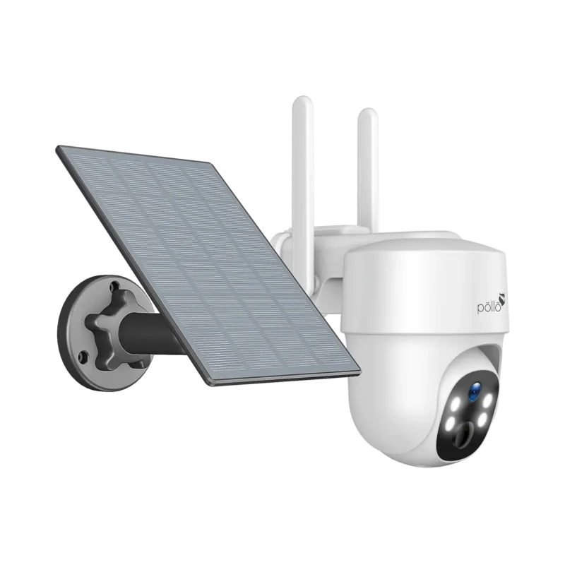 Guardian Shield 4G - 3MP Solar Powered 4G Outdoor PT Camera (PLC-304-TB-4G) — Pollo Security, available from StrixLink Lahore