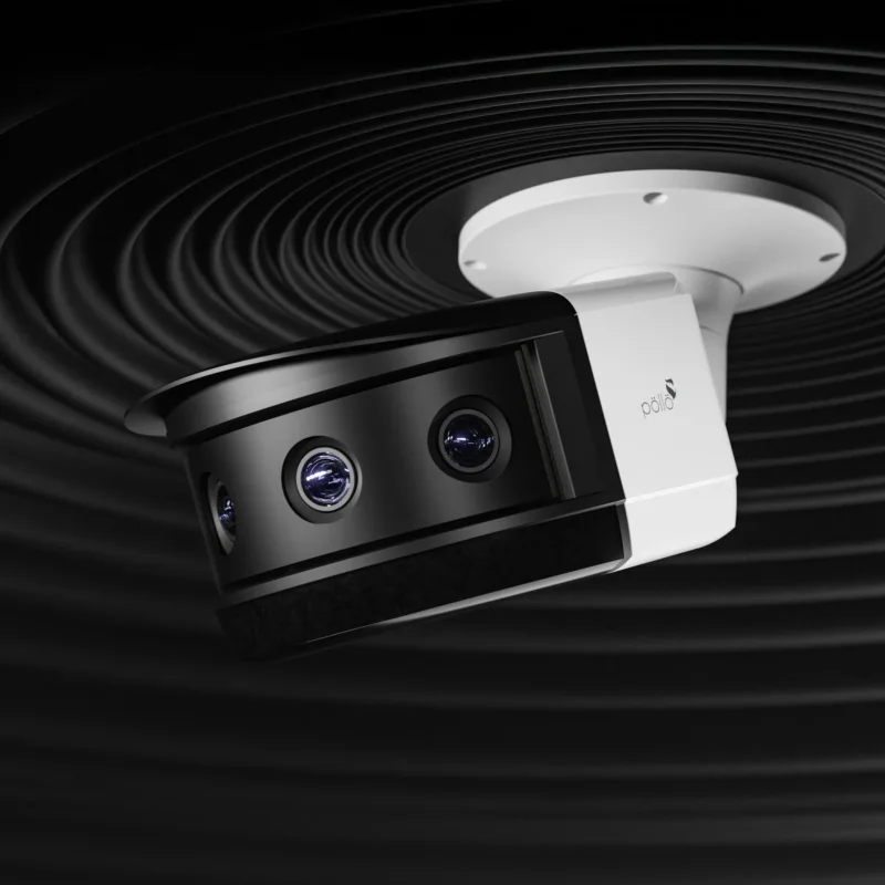 16 Megapixel 180° Panoramic Network Camera (PLC 4216M AI PN IR3 PM) — product view 2
