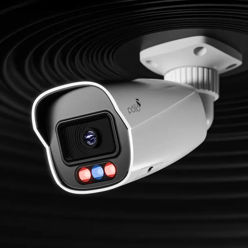 4 Megapixel Active Deterrence Network Bullet Camera (PLC 424M AD IR5 PM) — product view 2