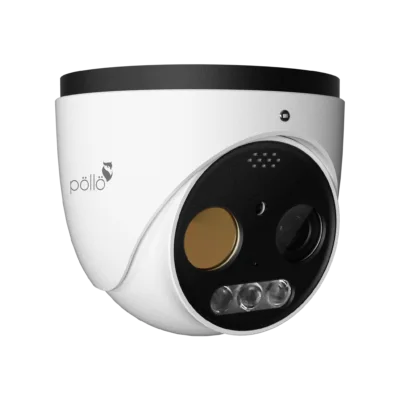 5 Megapixel Thermal Vision Network Dome Camera (PLC-435M-THC-IR3PM) — Pollo Security, available from StrixLink Lahore