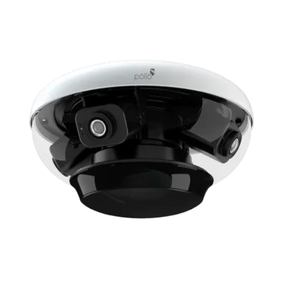 8 Megapixel Quad-Directional Panoramic Network Camera (PLC 488M AI PN IR3 PM) — Pollo Security, available from StrixLink Lahore