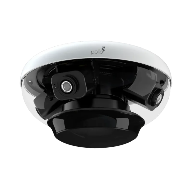 8 Megapixel Quad-Directional Panoramic Network Camera (PLC 488M AI PN IR3 PM) — Pollo Security, available from StrixLink Lahore