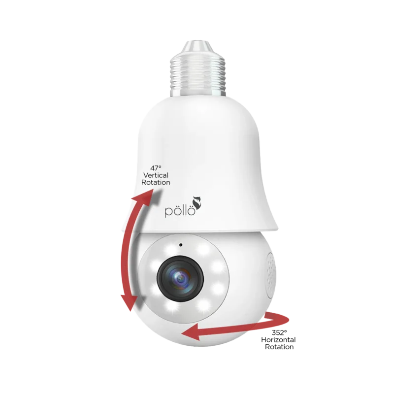 Guardian Bulb - 3MP Smart Wi-Fi Bulb PT Camera (PLC HS301B) — product view 4