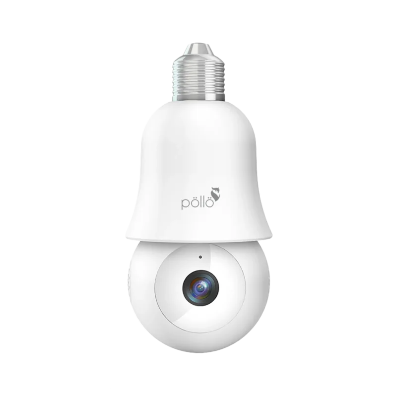 Guardian Bulb - 3MP Smart Wi-Fi Bulb PT Camera (PLC HS301B) — Pollo Security, available from StrixLink Lahore