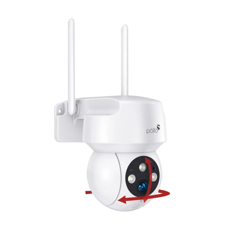 Guardian Apex 360° - 3MP Smart WiFi Outdoor PT Camera (PLC-HS303-T) — product view 3