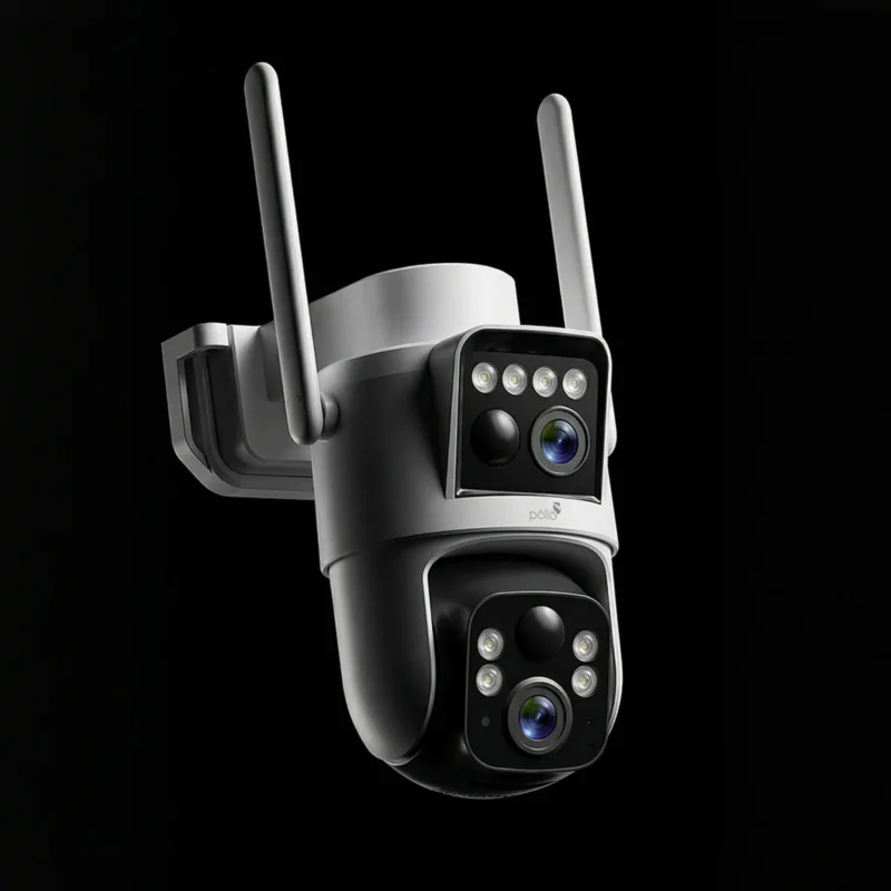 Guardian Apex 4G Pro – 2+2MP Smart 4G Dual Lens Outdoor PT Camera (PLC-HS304-TB-DS-4G) — product view 2