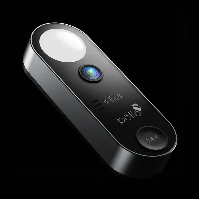 VisionBell - Outdoor Video Doorbell Terminal (PLC VD1200 PM) — product view 2