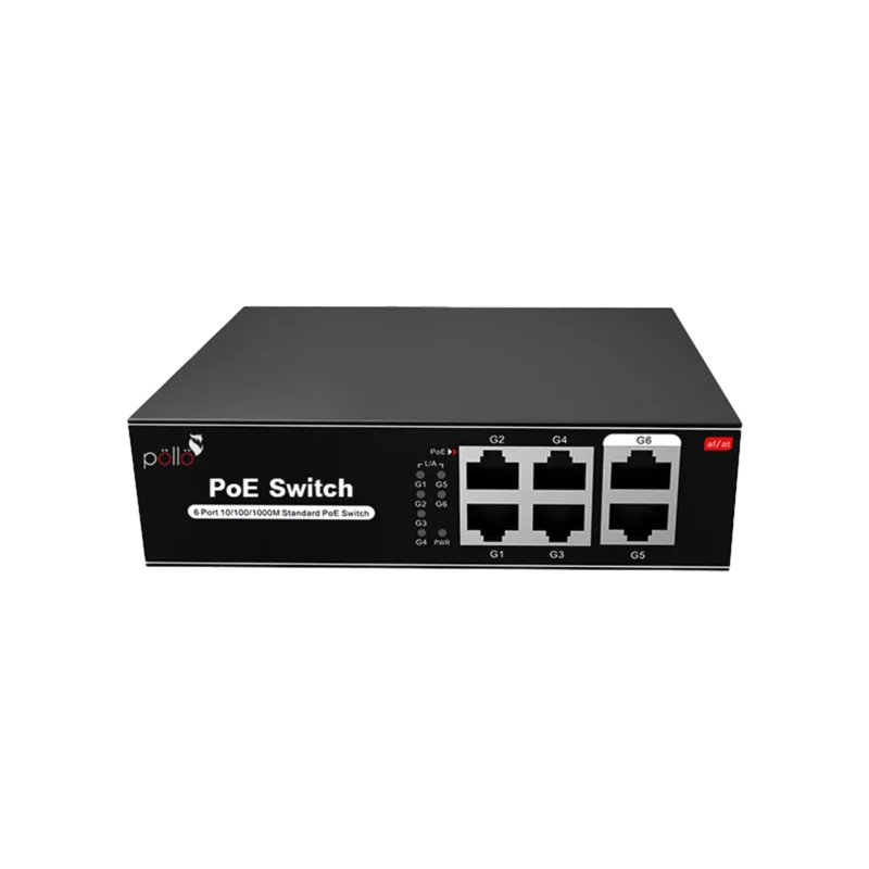 6-Port Gigabit PoE Network Switch (PLN 1104 GB) — product view 4