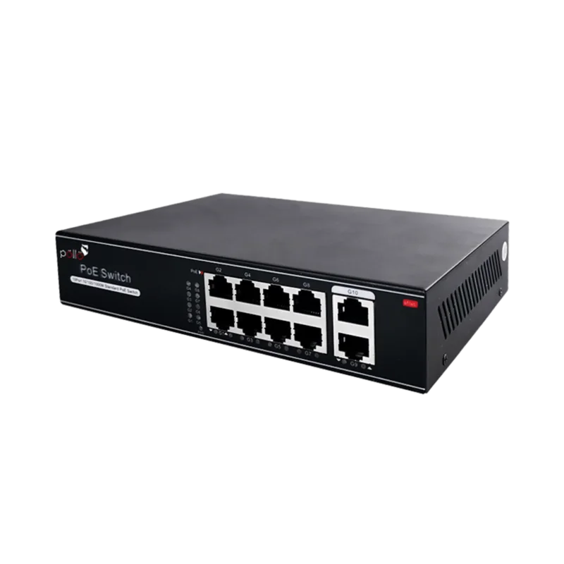 10-Port Gigabit PoE Network Switch (PLN 1108 GB) — product view 3