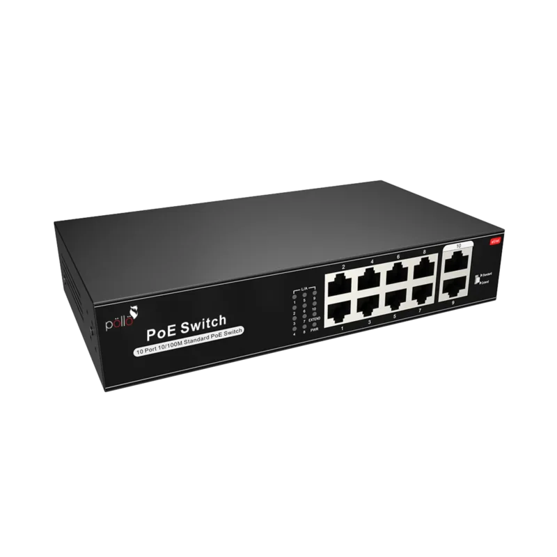 10-Port Megabit PoE Network Switch (PLN 1108 MB) — product view 2