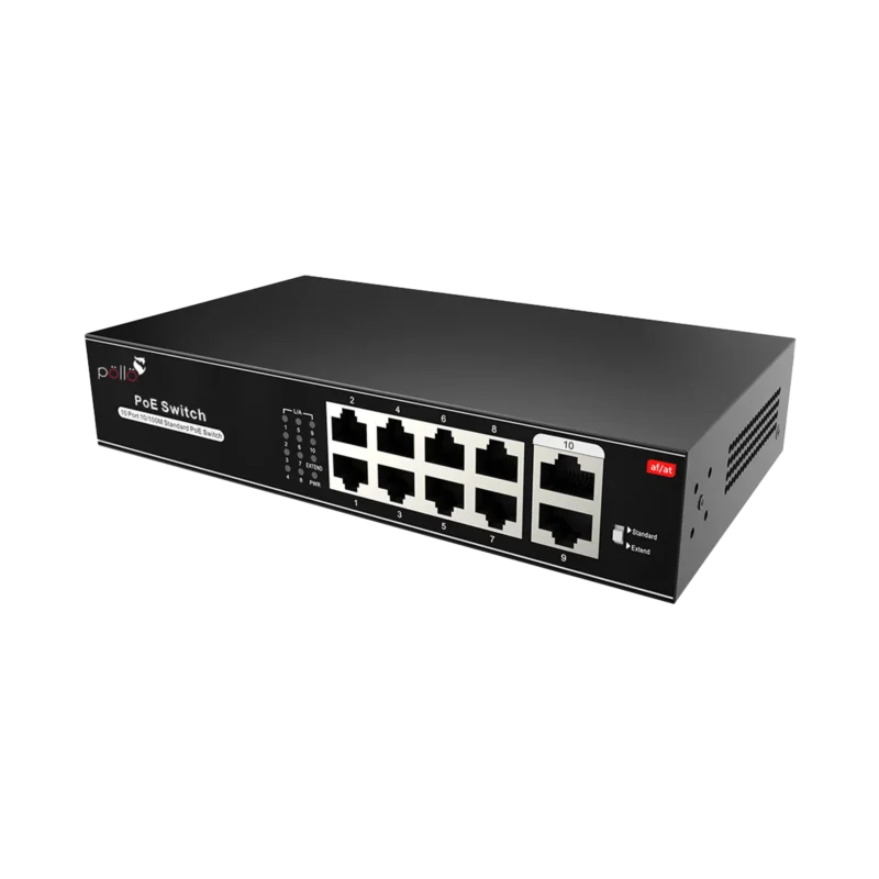 10-Port Megabit PoE Network Switch (PLN 1108 MB) — product view 3