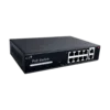 10-Port Megabit PoE Network Switch with Gigabit Uplink (PLN 1108 MGB) — product view 2