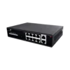 10-Port Megabit PoE Network Switch with Gigabit Uplink (PLN 1108 MGB) — product view 4